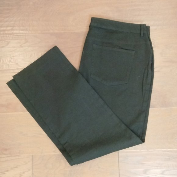 CHAPS Black Denim Straight Leg Natural Waist Stretch Jeans NWOT Ladies Size 16 - Picture 10 of 10